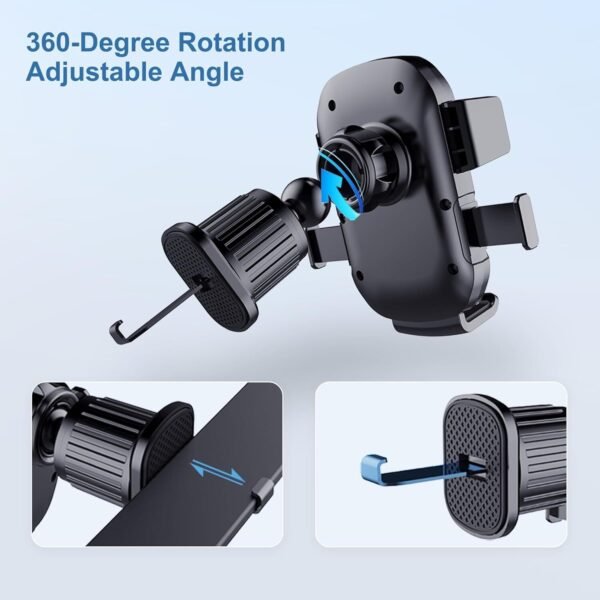 a5f89447-bc00-480c-a1c0-415f9aa2d000.jpg UK ONLY - Universal Car Phone Holder 360 Windscreen Suction Mount GPS Stand Cradle UK NEW