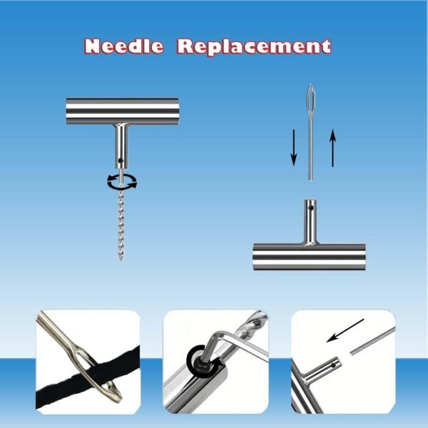 UK ONLY - Portable Car Tire Repair Kit