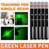 c1671258-2195-4bc1-866a-339133dd8451.jpg UK ONLY - 532nm Green Laser Pointer Pen Light Visible Single Beam AAA Lazer Torch 5PCS Mini Small Teaching Pen Light Pet Toys
