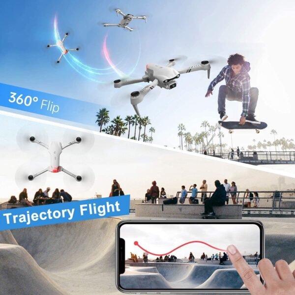 UK ONLY SALE -  4DRC F10 Foldable Drone With Camera WIFI FPV For Adults,1080P HD FPV Live Video RC Quadcopter,Logistics Is Randomly Sent By EVRI,ROYAL MAIL,Amazon Logistics