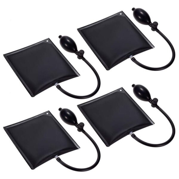 d2df1a0b-5eec-4b83-9257-e61b78a74204.jpg UK ONLY - 4x Air Bag Wedge Inflatable Auto Car Window Repair Lifter Alignment Level