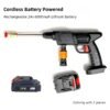UK ONLY PROMOTION - 1 Electric Cordless High Pressure Car Washing Gun