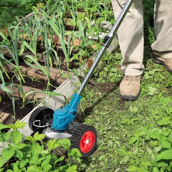 d4e70a4b-defa-46c4-8785-222049bb7ffd-1.jpg UK & GERMANY - Electric Weed Wacker Cordless Lawn Mower Grass Lawn Edger With 2000mAh Li-Ion Battery Powered And 3 Cutting Blade Types Weed Trimmer Tool For Garden And Yard