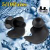 d8f9a30d-abd9-4b86-b81c-3f680079c907.jpg UK ONLY - 10 Pairs Soft Silicone Ear Plugs For Swimming Sleeping Anti Snore With Case UK