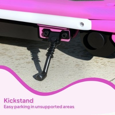 UK ONLY - PROMOTION - Electric Scooter For Kids 6-14 Years, With Colourful Lights