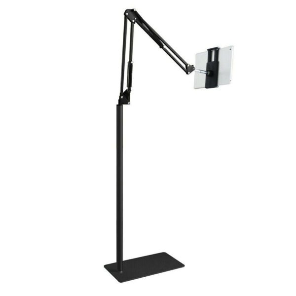 UK ONLY SALE - Universal 360 Adjustable Floor Stand Holder For Tablet  IPad  Phone 3.5  11in
