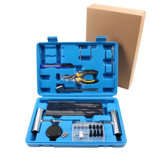 UK ONLY - Portable Car Tire Repair Kit
