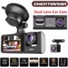 UK only PROMOTION (LESS THAN HALF PRICE) - 1080P Dual Lens Car Dash Cam Recorder G Sensor DVR Front And Rear Camera Video