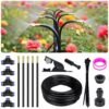UK & USA SALE - 360 Adjustable Irrigation System Kit Garden Watering System Drip Irrigation Kit For Garden, Yard, Lawn, Greenhouse, Plants