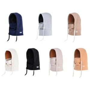 UK ONLY - Kids Winter Balaclava Hat Fleece Ski Face Mask Snow Hood Neck Warmer Boys Girls