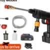 UK ONLY PROMOTION - 1 Electric Cordless High Pressure Car Washing Gun