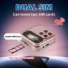 UK Sale Only - 2G Mini Phone With Dual SIM Cards & Dual Standby - Compact Travel-Friendly Design, USB-C Charging, 2, 5-14V, 320x240 Resolution, Wireless Connectivity For Calls, Texts, Music - Ideal For Outdoor Activ