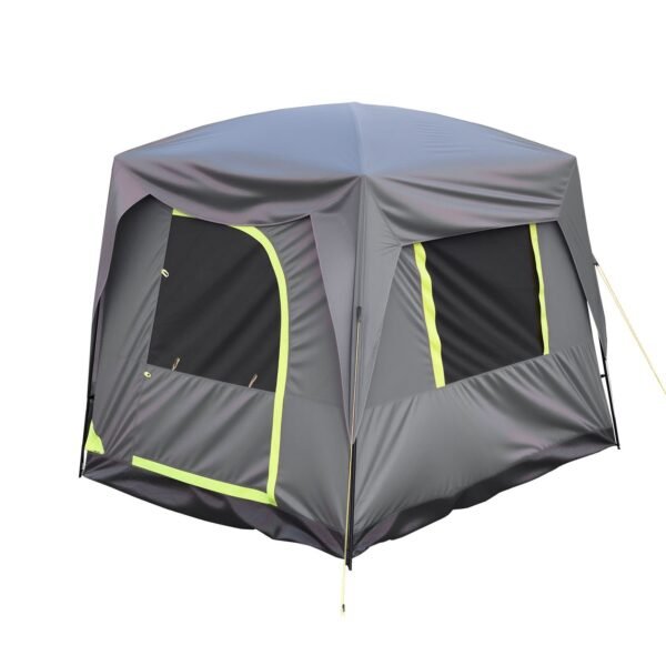 61eb07c1-8387-4df7-b772-4654088e0ad9.jpg UK ONLY - SUV Tent For Camping, 10FT L X 8FT W, Waterproof PU2000mm Spacious Double Layer Design For 5-8 Person, SUV Camping Tent With Mesh Windows, Includes Rainfly & Storage Bag, For Outdoor Activities