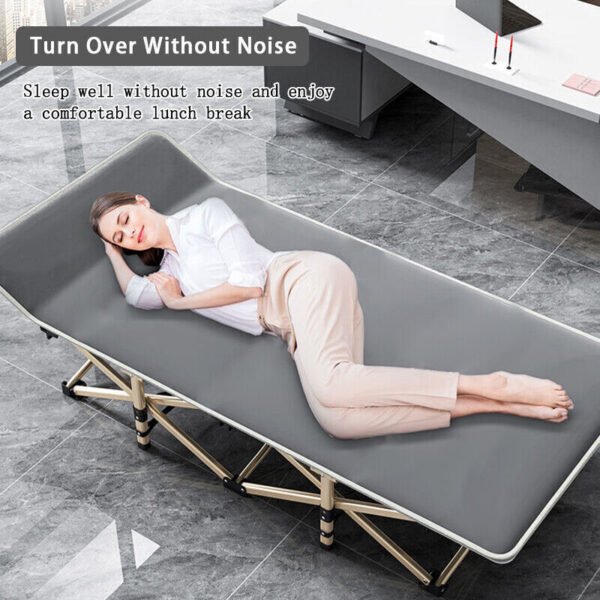 63f004f0-eea8-4ef9-99f5-505b81cf1898.jpg UK ONLY - Heavy Duty Single Folding Bed Camping Travel Guest Lightweight