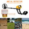 UK ONLY - Deep Underground Metal Detector Professional Hunt Treasure Gold Coins Waterproof
