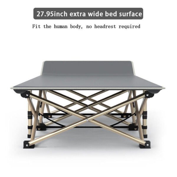 728fde72-703b-4b10-8ec1-f1664564dbe6.jpg UK ONLY - Heavy Duty Single Folding Bed Camping Travel Guest Lightweight