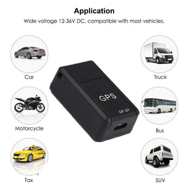 GPS Tracker Transmitter Magnet Real-time Tracking Locator SMS SOS Alarm Vehicle TOP