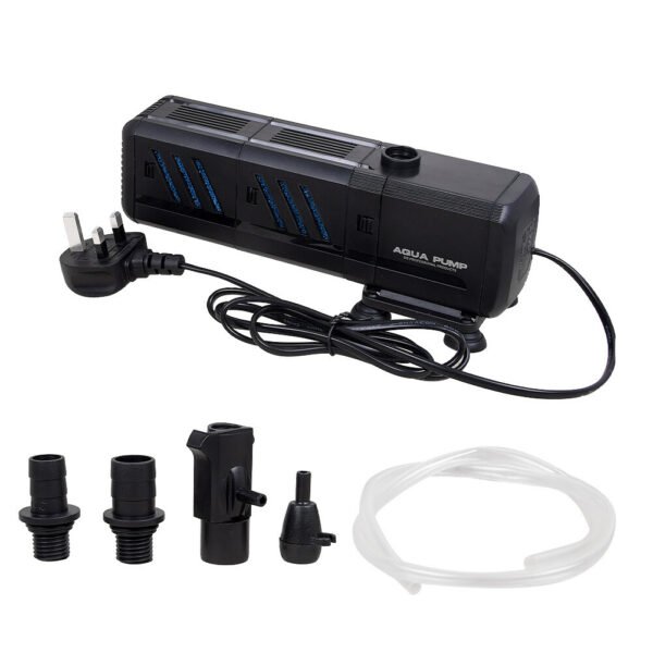 a1111e6f-e543-460e-9787-a2d7d3416fd7.jpg UK ONLY - 4 In 1 Aquarium Fish Tank Filter Water Internal Purifier Filter Oxygen Wave