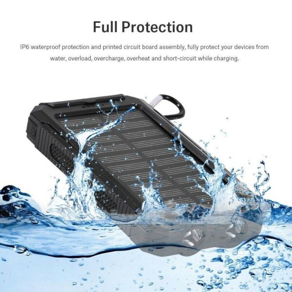 a6ea6234-3115-4581-b931-6d0069f0c3f4.jpg Uk Sale Only - 1O000000mAh Solar Power Bank Waterproof 2USB LED Battery Charger For Cell Phone