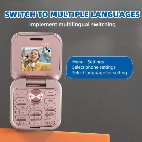 UK Sale Only - 2G Mini Phone With Dual SIM Cards & Dual Standby - Compact Travel-Friendly Design, USB-C Charging, 2, 5-14V, 320x240 Resolution, Wireless Connectivity For Calls, Texts, Music - Ideal For Outdoor Activ