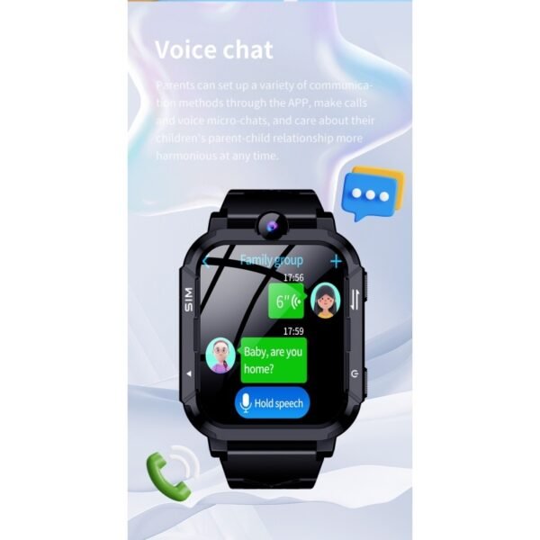 c4ee79a0-0b00-421e-b65e-11d66d0cd081.jpg 4G Kids Smart Watch With GPS Tracker Video Call Touch Screen Camera Waterproof Educational Smartwatch For Boys And Girls