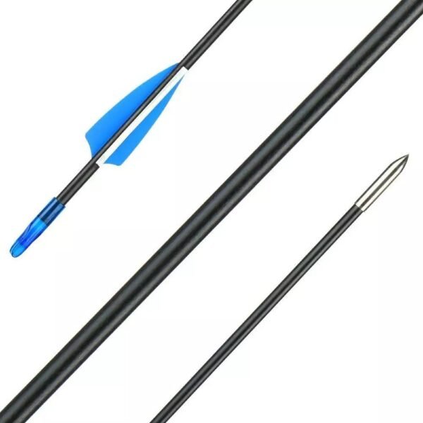 ce20e8d1-eb83-4344-80d7-e4e1691094c2.jpg UK ONLY - 30x Fiberglass Archery Arrows For Compound&Recurve Bow Target Shooting Practice