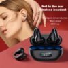 UK Sale Only - The New Ear-clip Wireless Headphones With Battery Level Display And Gaming Bass Are Suitable For Travel, Sports And School