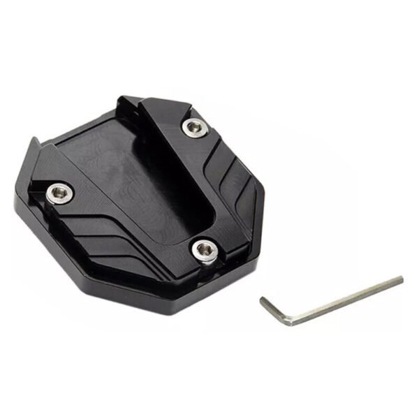Motorcycle Scooter CNC Side Stand Enlarge Foot Plate Kickstand Extension Pad 1PC