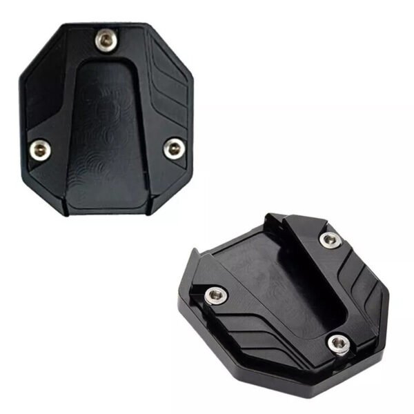 Motorcycle Scooter CNC Side Stand Enlarge Foot Plate Kickstand Extension Pad 1PC