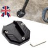 Motorcycle Scooter CNC Side Stand Enlarge Foot Plate Kickstand Extension Pad 1PC