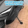 Motorcycle Scooter CNC Side Stand Enlarge Foot Plate Kickstand Extension Pad 1PC
